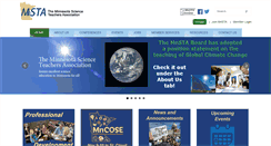 Desktop Screenshot of mnsta.org